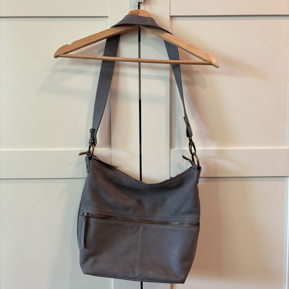 Sundance Italian Leather Shoulder Bag